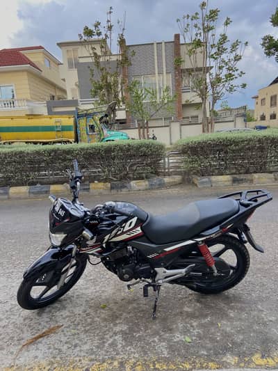 Black Honda CB 150F 2023 Model