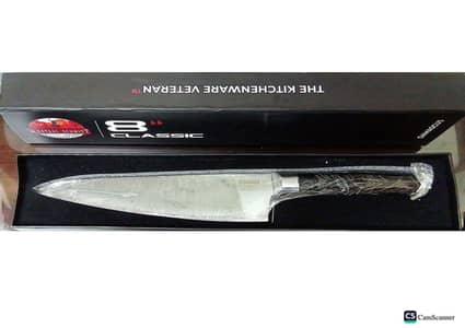 DAMASCUS Kitchen Knife  8"