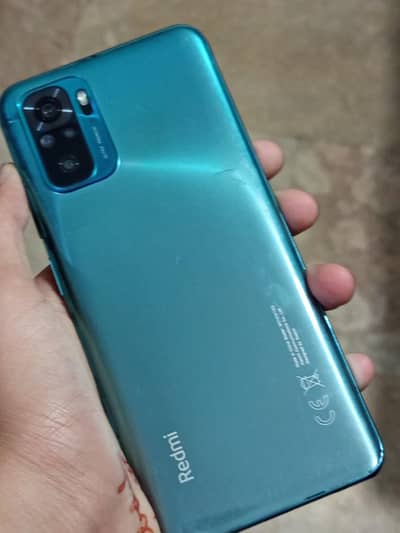 Panel Black As Shown is Pics Redmi Note 10 otherwise Good Condition