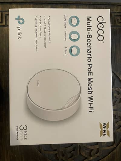 TP Link Deco X50-POE 3-Pack