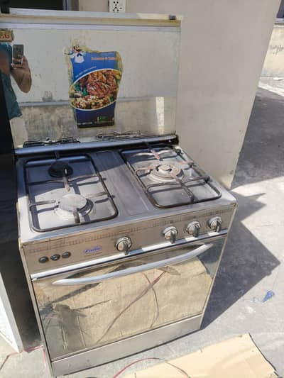 Cooking range and oven for sale Fischer