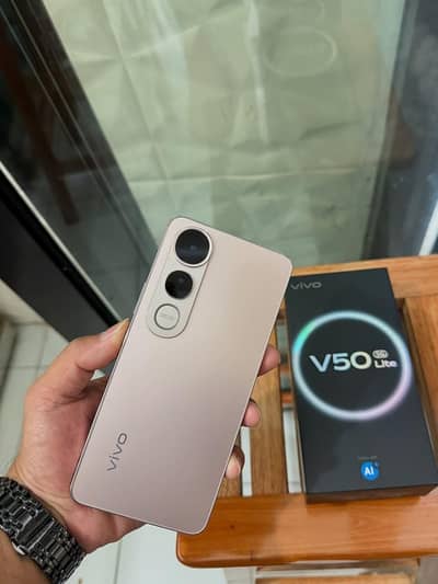 Vivo V50 lite 5g Official Pta Approved Urgent Sale Connect Wtp No