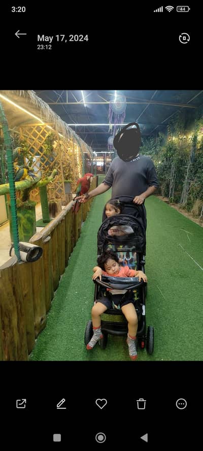 double seat pram for sale