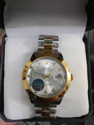 Premium Two-Tone Oyster Perpetual Datejust Watch – Luxury Edition