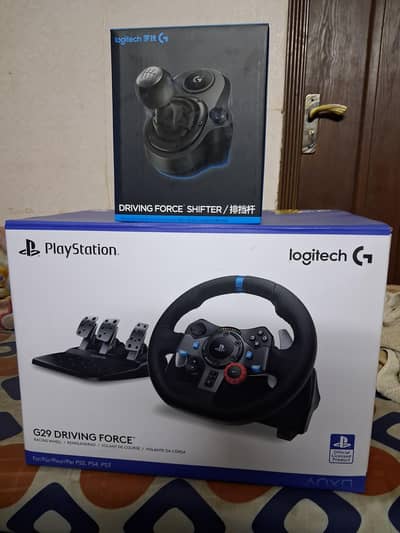logitech g29 with shifter new condition