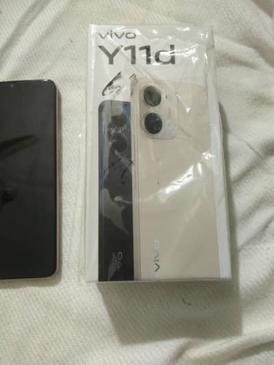 vivo y11d new only unbox  lush condition