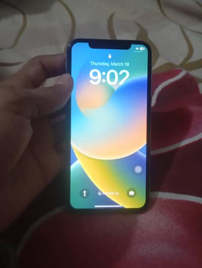 iPhone x pta proved 64 GB condition10/10 battery change health 100