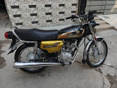 Honda CG 125 Self Start 2024 Model For Sale 10/10 Condition