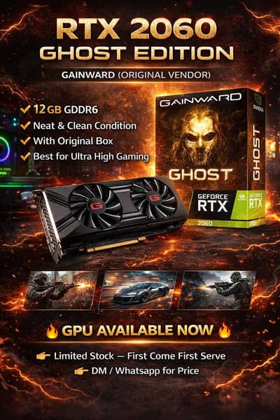 RTX 2060 Ghost Edition 12 GB