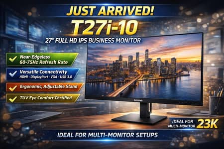 Professional Gaming 27 inch borderless monitor