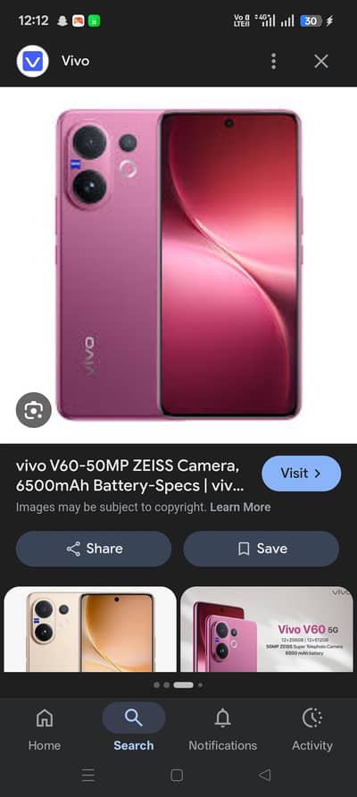 vivo v60 512gb