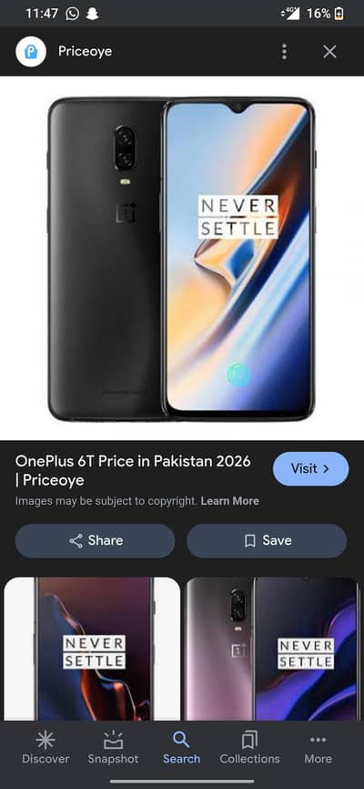 one plus 6 t Exchange Possible