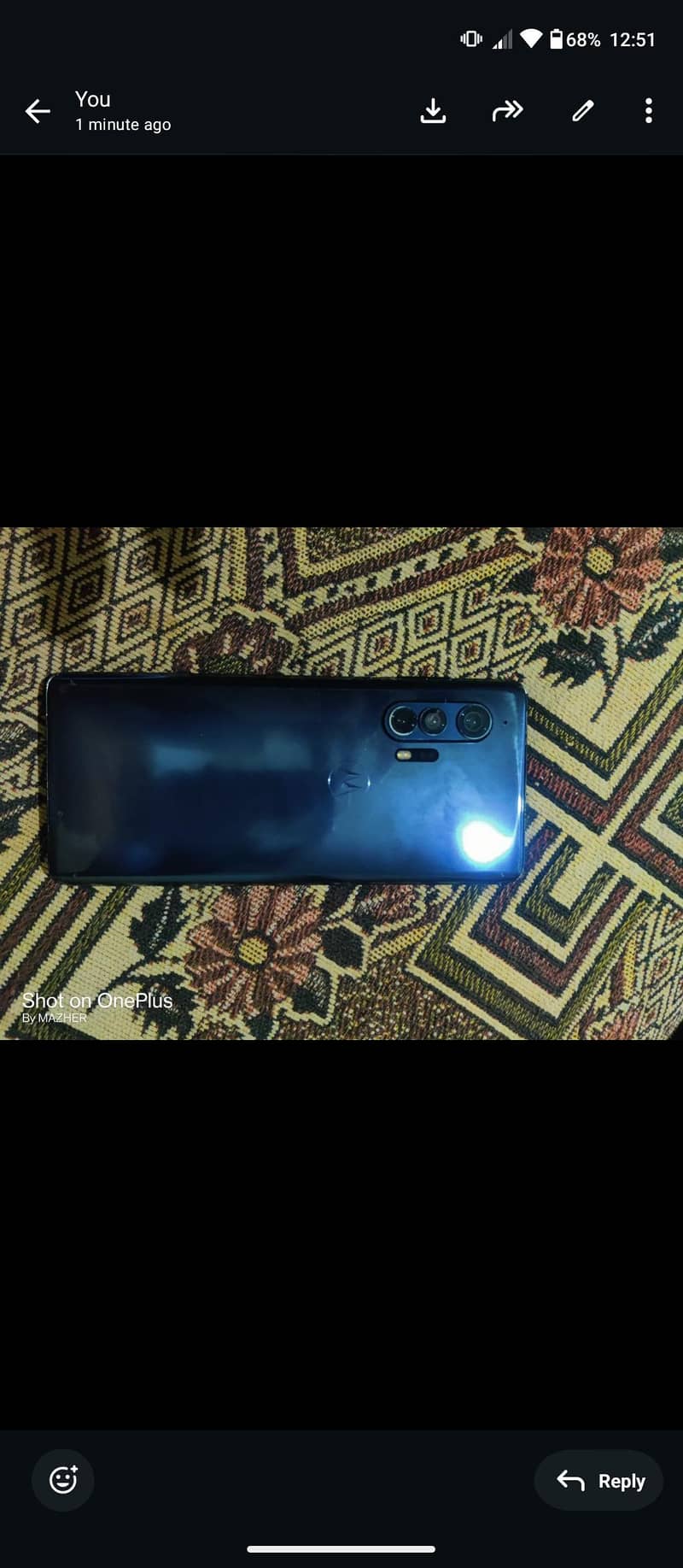 Moto edge plus 1