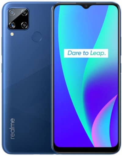 realme c15 with box
