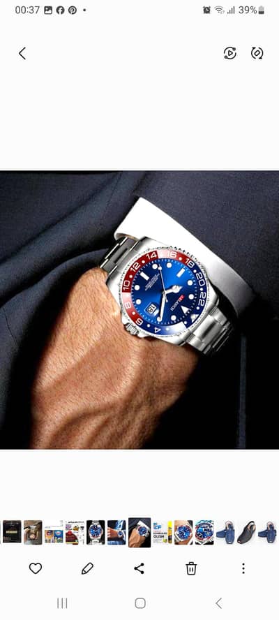 Premium water proof  watch with scratchless glass