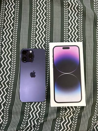 Iphone 14 pro max 256gb Non PTA with box only | Sims Non Active