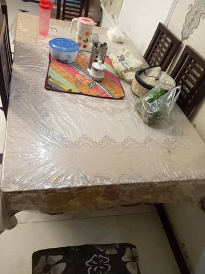 dining table and chairs