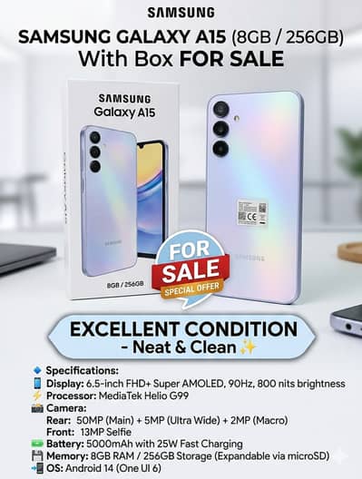 Samsung Mobile A15 5G