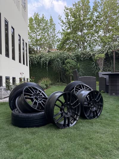 Enkei rims and tyres