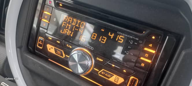kenwood Car Audio Cd Player With Bluetooth , USB , Aux