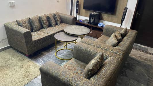 6 Seater Master Sofa Set and Table Set