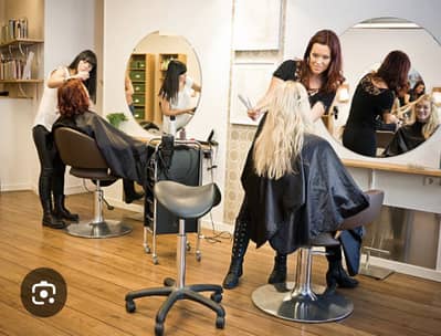 Staff required for Ladies Saloon