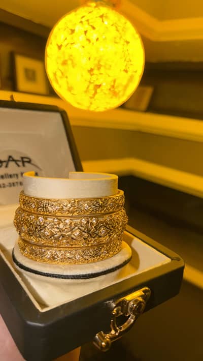 8 Tola Turkey made Bangles old 22 carrot