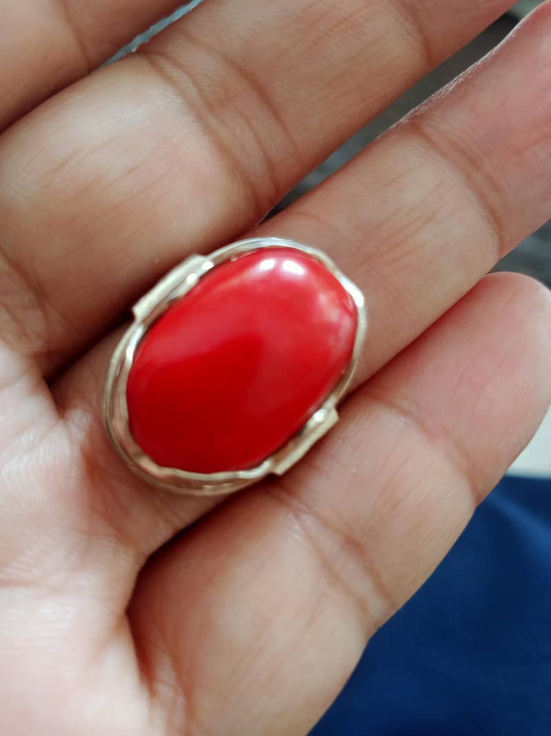 Marjan Coral Ring 0