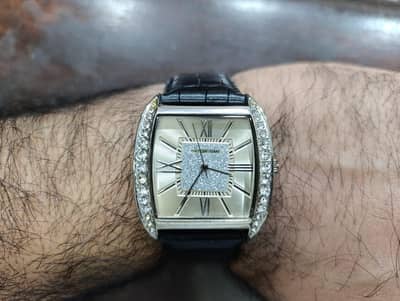 Stone studded Watch Time branded watch from Denmark in 3000 only