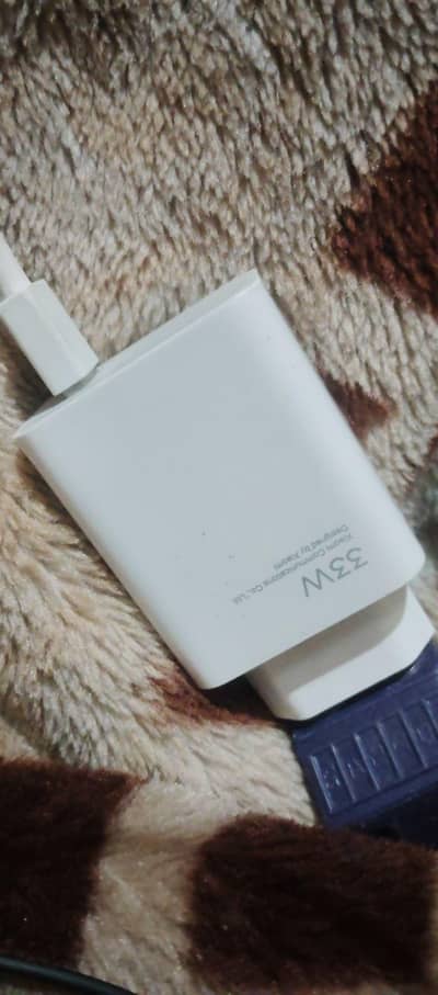 mi 33 watt original charger with original cable