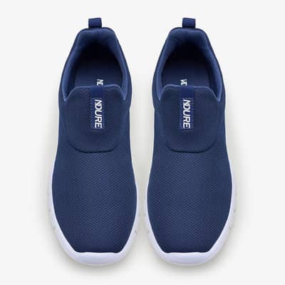 Ndure Brand New 8 No Size Sneakers Navy Blue Color With Box