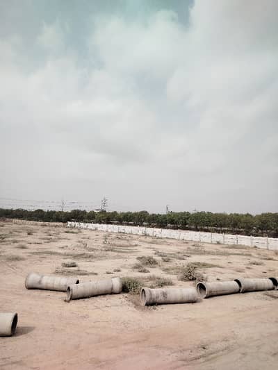 200 Sq Yd Plot For Sale in Azeemabad Society On Main Jinnah Avenue Opp Malir Cantt 45 Lac