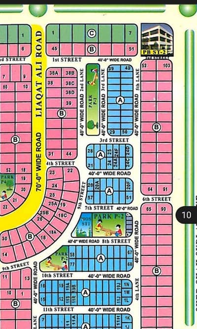 This Property Direct From Owner. 400 Yards Open Plot West Open Sector X 8 Gulshan e Maymar Karachi.