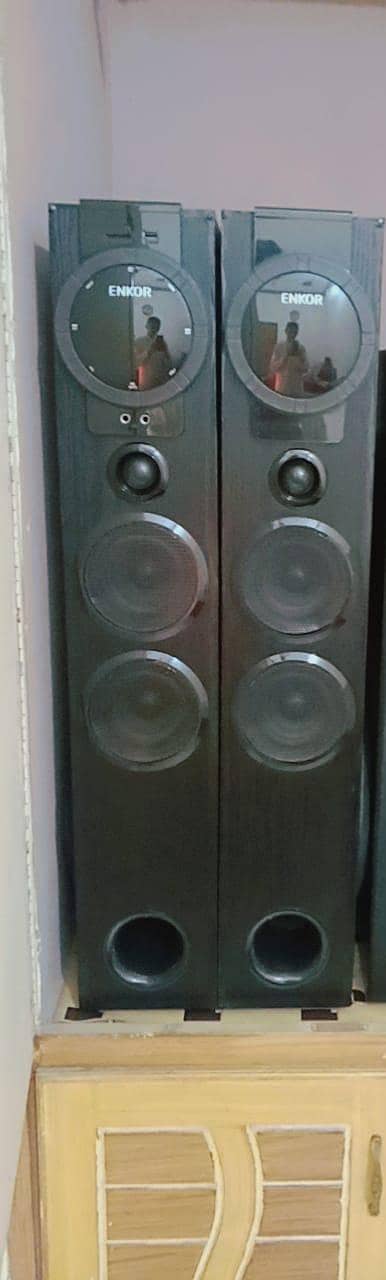 enkor tower speaker m-2203 bluetooth tower woofer tower speaker hai