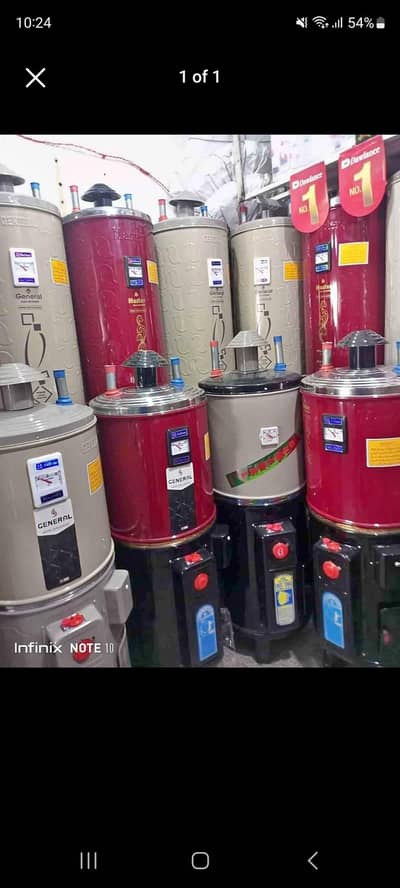 Electric plastic gas gyeser