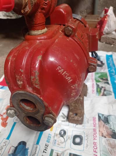 Faisal Motor Pump Double  impellar  power full motor one single