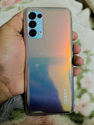 oppo Reno 5 with box charger 10 10 condition 8 128