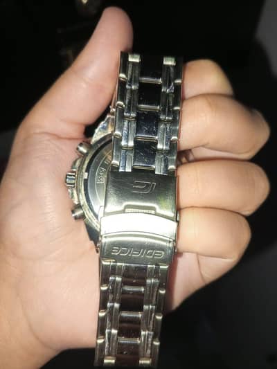 Casio-EFR-539D-1A-Stainless steel