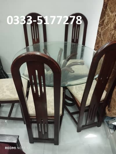 Dining Table with 5 Chairs 03335177278