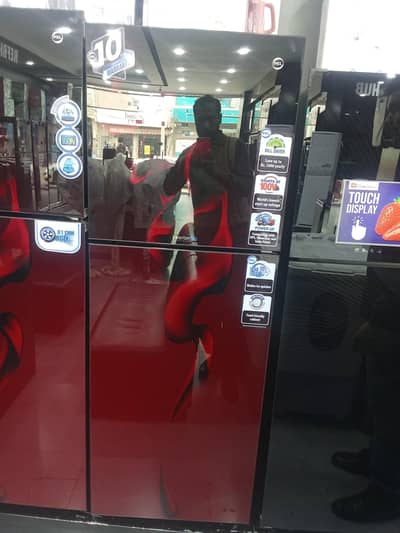 PEL Refrigerator 2550 inverter Glass door for sale