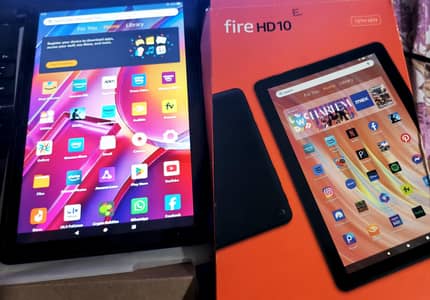 Amazon 13th Generation Tablet for sale with complete accessories