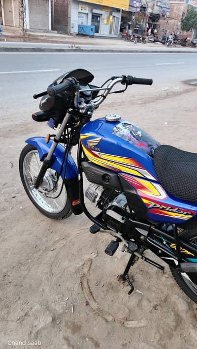 Honda pridor 24 model brand new condition bike 03396464638