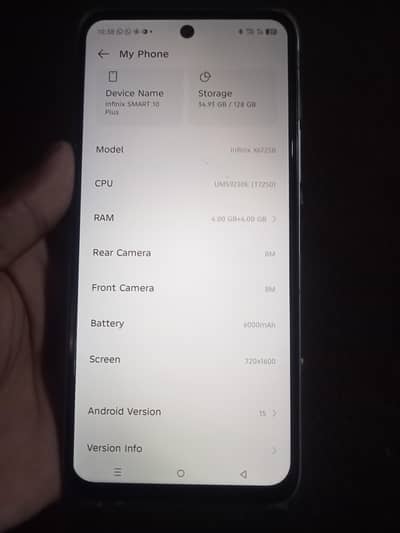 Infinix smart 10 plus
