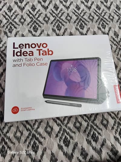 lenovo idea tab with tab pen and folio case
