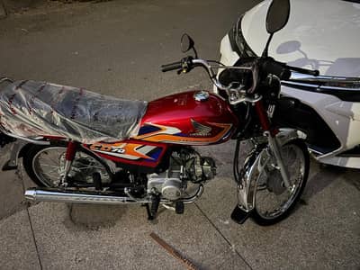 Honda CD 70| Model 2025 New Bike Urgent Sale Call 03291799991