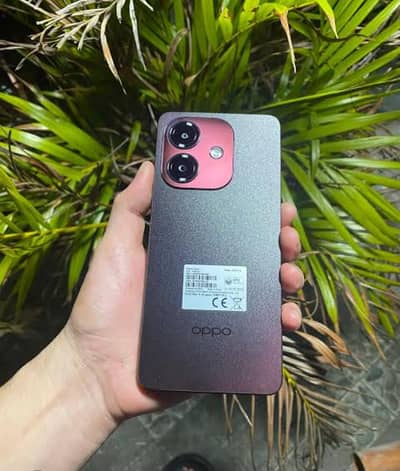 Oppo A5 4+4 64  just box open not used box and charger available