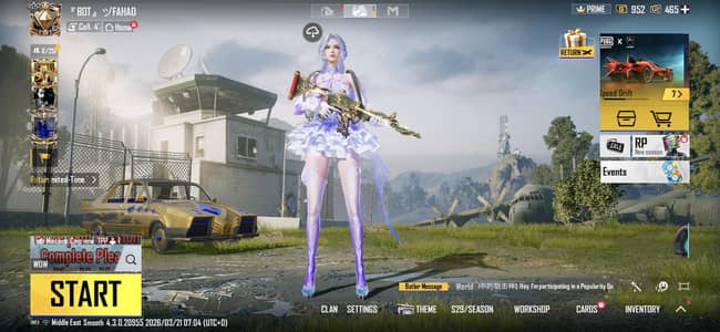 P. U. B. G. . . . . i. d. . . . . A/cc