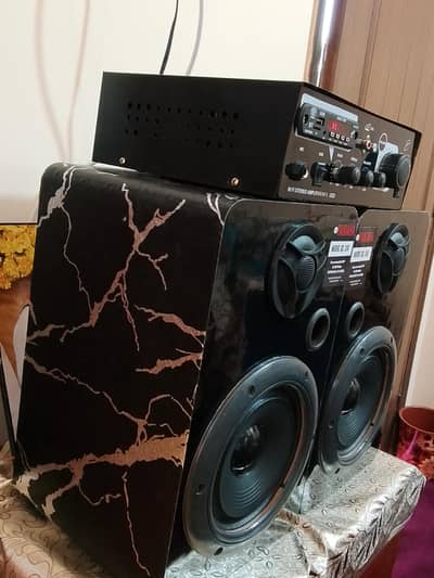 amplifier and speeker