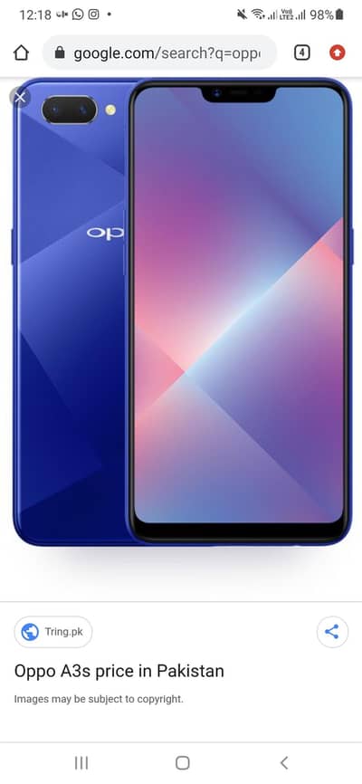 oppo a3s