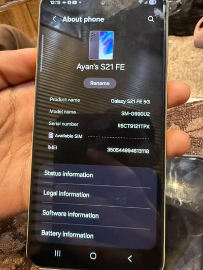 samsang s21 fe for sale